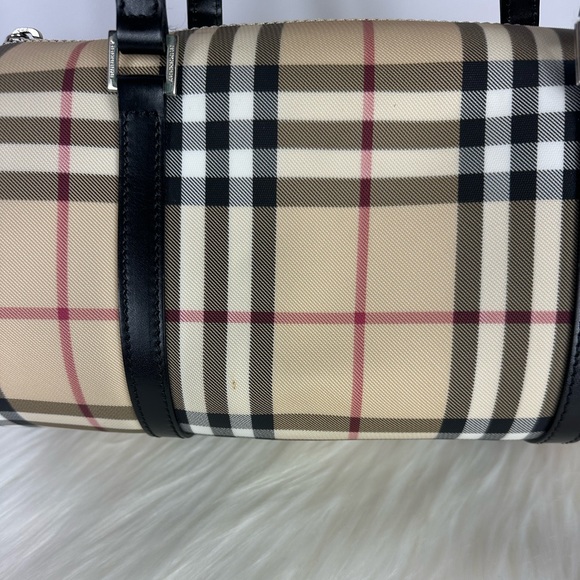 Burberry Novacheck Barrel Shoulder Bag - Picture 3 of 15